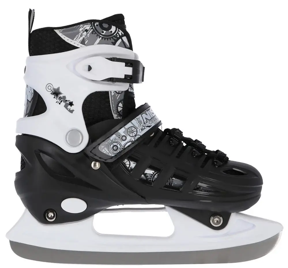 Patine cu rotile Nils Extreme 4in1 NH10905 31-34 (Black/White)