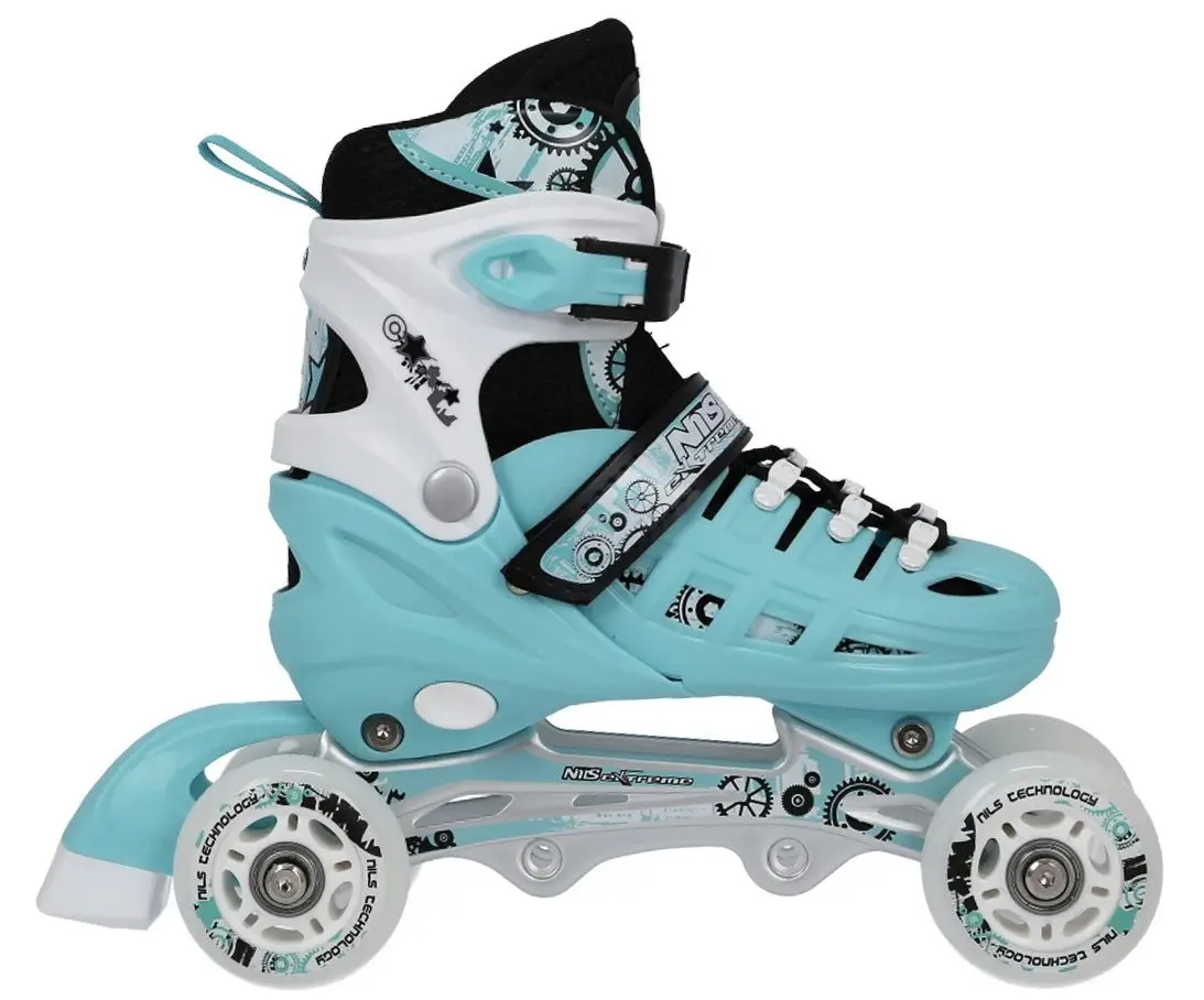 Роликовые коньки Nils Extreme 4in1 NH10905 35-38 (Mint)