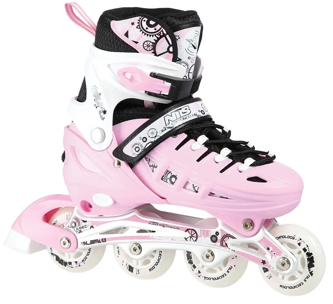 Patine cu rotile Nils Extreme 4in1 NH10905 39-42 (Pink)