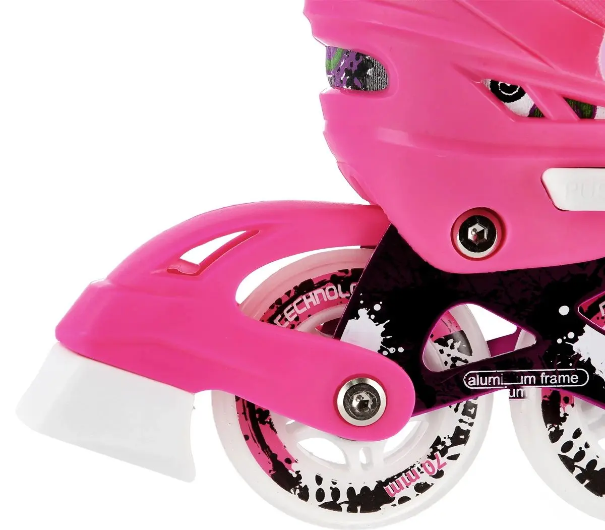 Patine cu rotile Nils Extreme 4in1 NH18122 39-43 (Pink) - 6