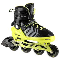 Patine cu rotile Nils Extreme 4in1 NH18192 34-38 (Black/Green)