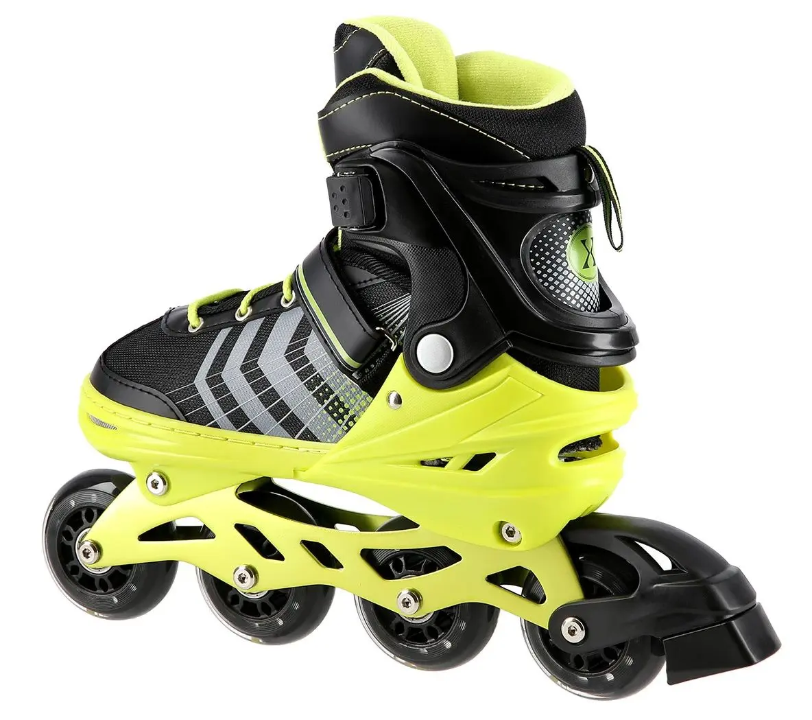Patine cu rotile Nils Extreme 4in1 NH18192 34-38 (Black/Green)