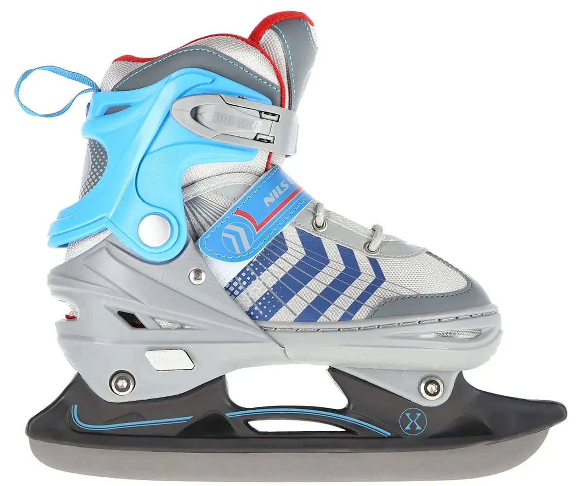 Patine cu rotile Nils Extreme 4in1 NH18192 34-38 (Grey/Blue) - 2
