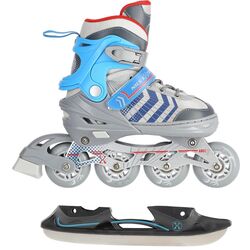 Patine cu rotile Nils Extreme 4in1 NH18192 34-38 (Grey/Blue) Thumb