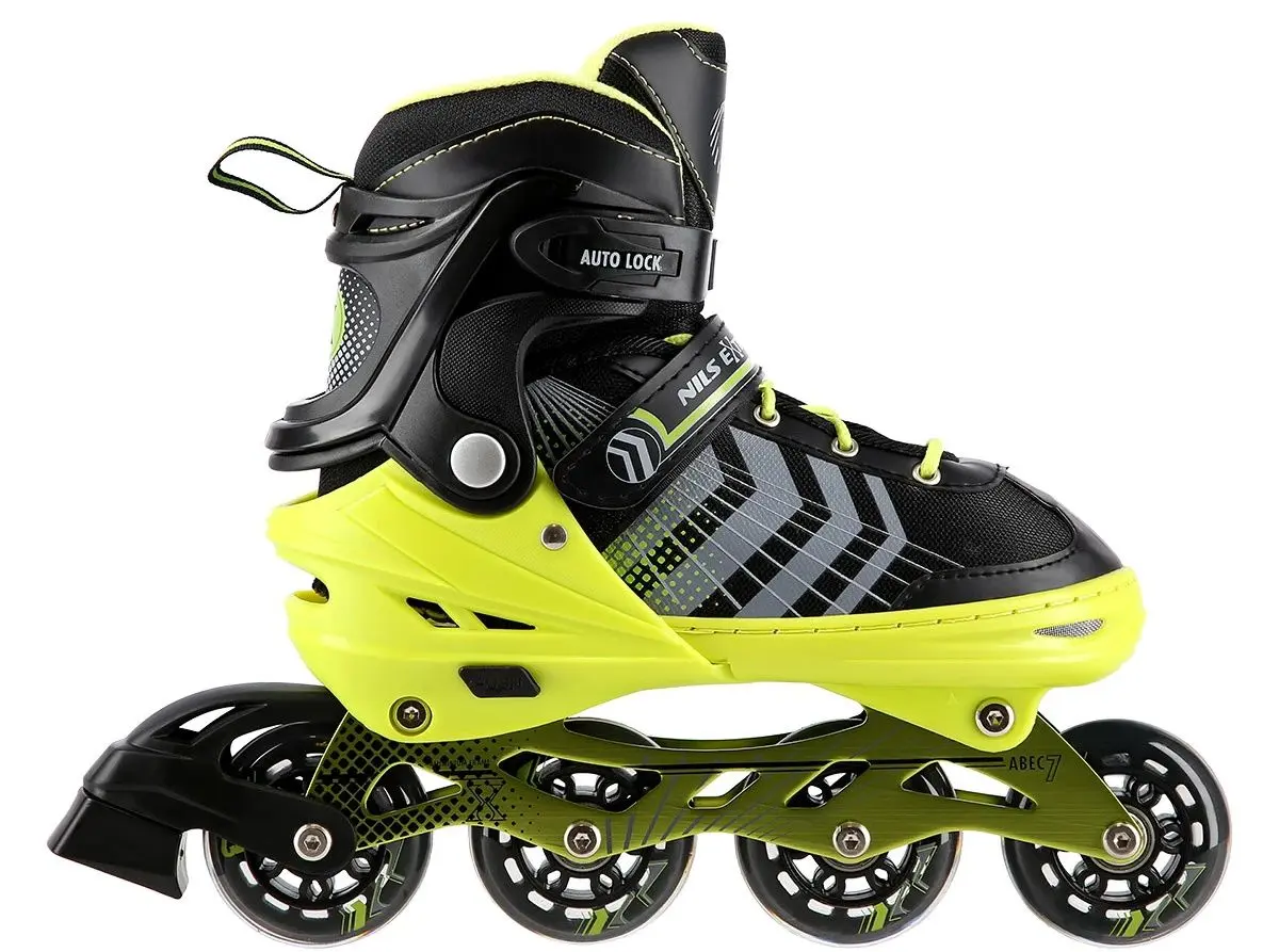 Patine cu rotile Nils Extreme 4in1 NH18192 39-43 (Black/Green)
