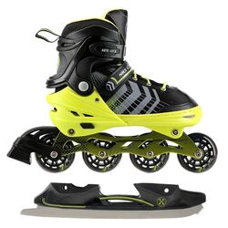 Patine cu rotile Nils Extreme 4in1 NH18192 39-43 (Black/Green) Thumb