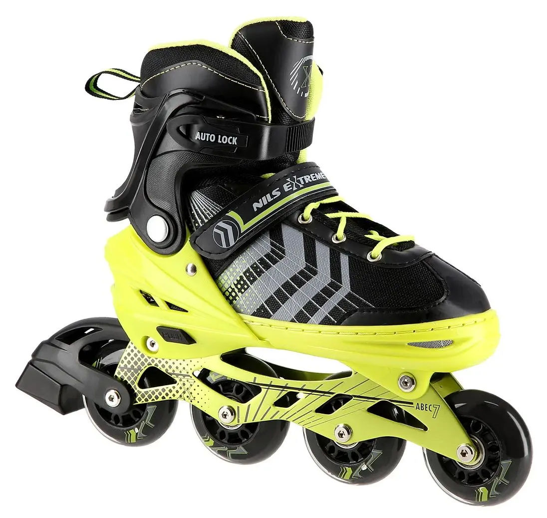 Patine cu rotile Nils Extreme 4in1 NH18192 39-43 (Black/Green)