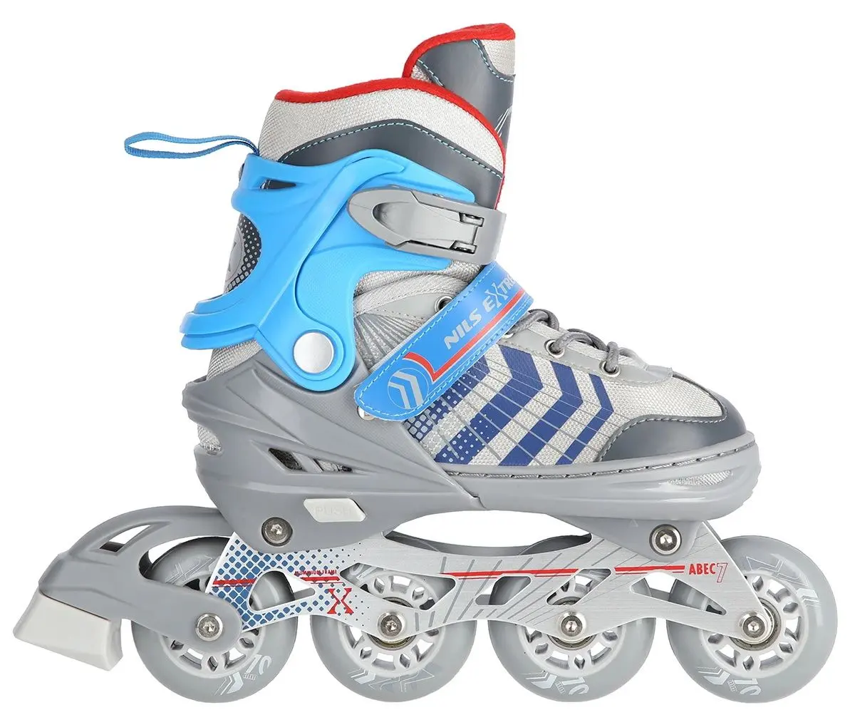 Patine cu rotile Nils Extreme 4in1 NH18192 39-43 (Grey/Blue) - 3