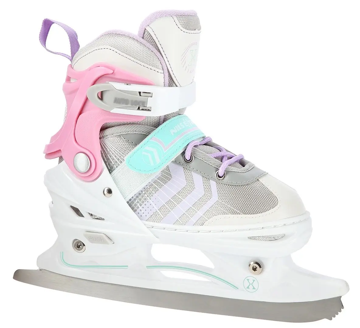 Patine cu rotile Nils Extreme 4in1 NH18192 39-43 (Pink/Grey) - 2