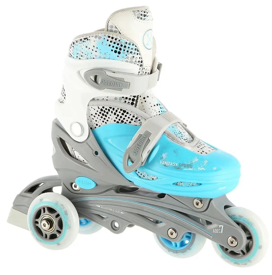 Роликовые коньки Nils Extreme 4in1 NH18331 31-34 (Blue/Grey)