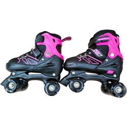 Роликовые коньки Oushen 9807 31-34 (Pink) Thumb