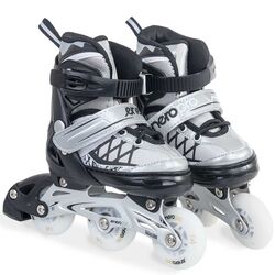 Patine cu rotile 4in1 Enero Pro Led 26-29 (Gray/Black) Thumb