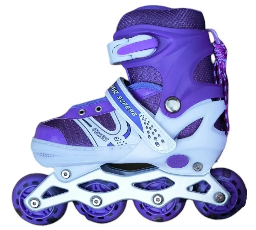 Роликовые коньки Power Superb 963 35-38 (Violet) - 2
