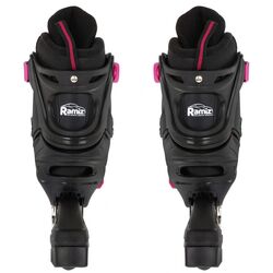 Patine cu rotile 4in1 Ramiz ZSP.HP88-5.M 34-38 (Black/Pink) Thumb