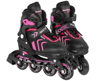 Роликовые коньки 4в1 Ramiz ZSP.HP88-5.M 34-38 (Black/Pink)