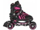 Роликовые коньки 4в1 Ramiz ZSP.HP88-5.M 34-38 (Black/Pink)