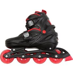 Роликовые коньки Spartan Fun Soft 30-33 (Black/Red) Thumb