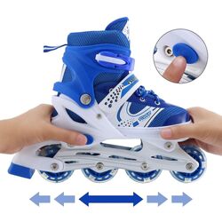 Patine cu role Sport Power Superb 31-34 84024 (Blue/White) Thumb