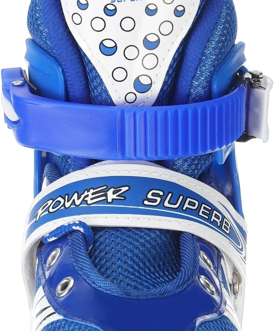 Patine cu role Sport Power Superb 31-34 84024 (Blue/White) - 10