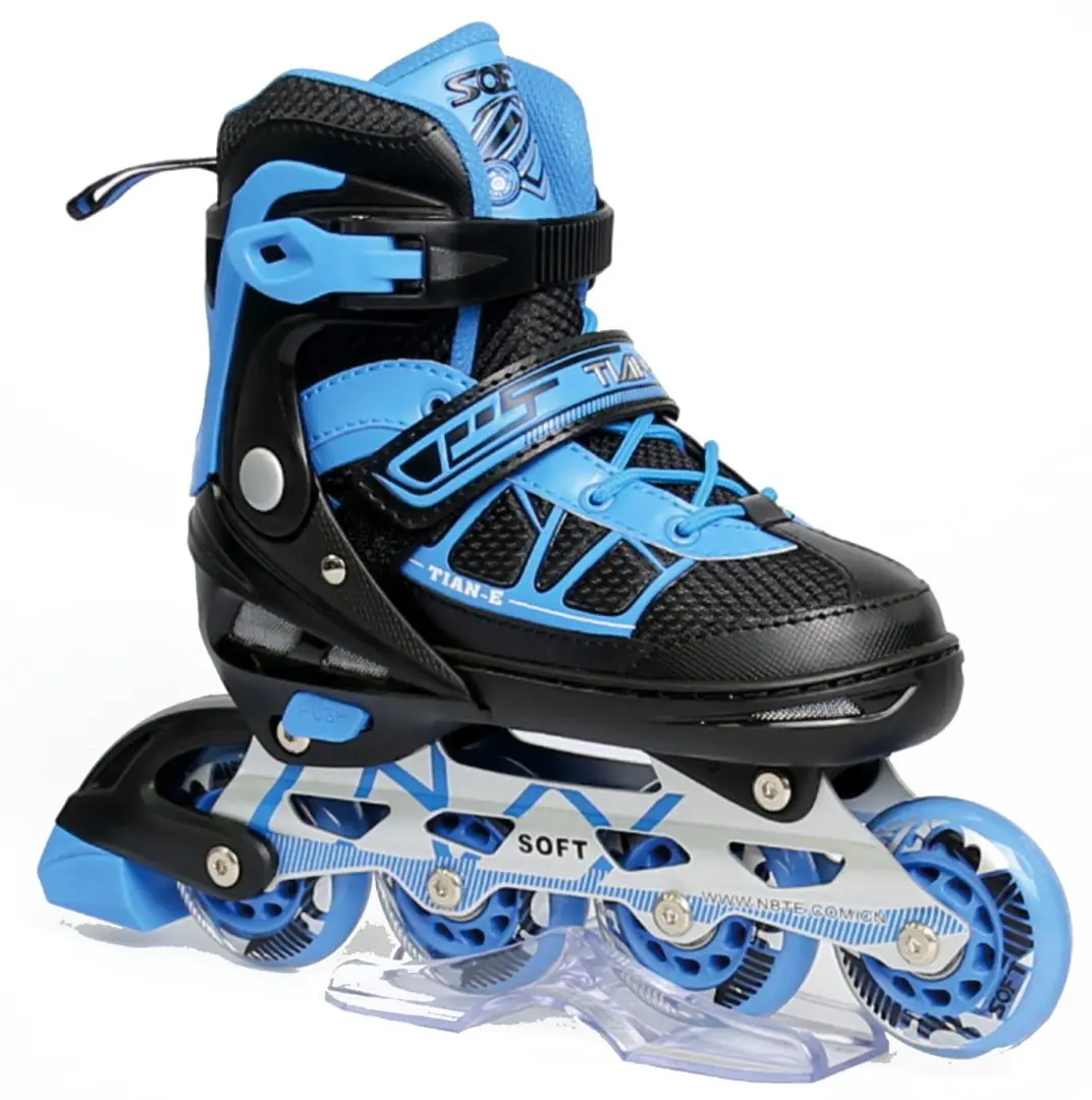 Patine cu rotile Sporter TE-281A 30-33 (Black/Blue) - 2