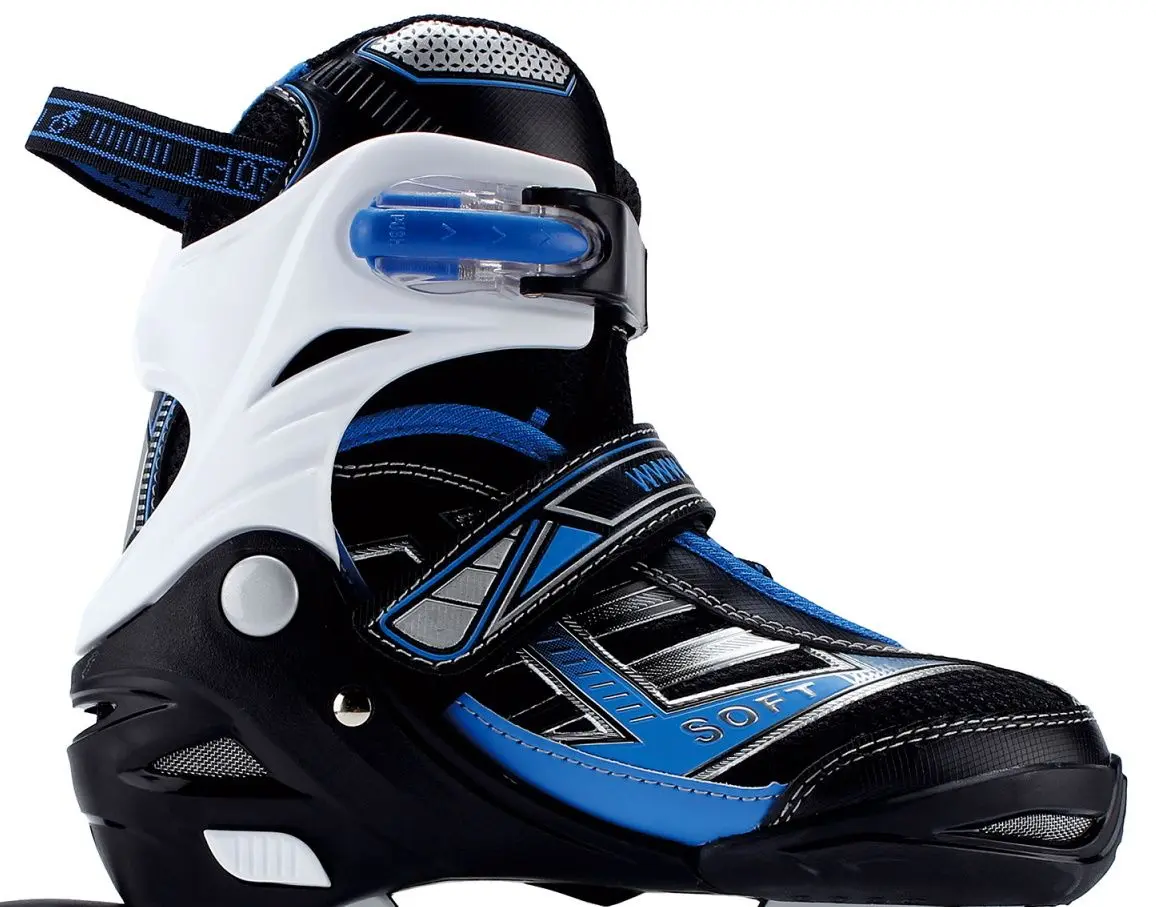 Patine cu rotile Sporter TE-991J 30-33 (Black/Blue) - 2