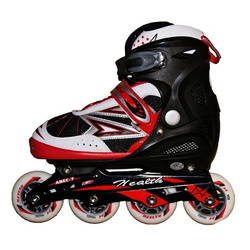 Роликовые коньки Sportmann Flame SM2001-M 34-37 (Black/Red) Thumb