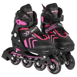 Роликовые коньки 2в1 SportTrike Port Skates 29-33 (Pink/Black)