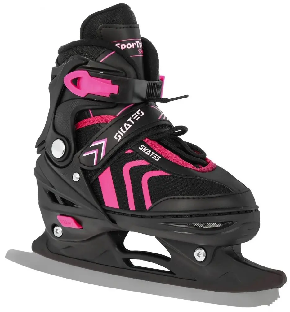 Patine cu rotile 2in1 SportTrike Port Skates 29-33 (Pink/Black) - 5