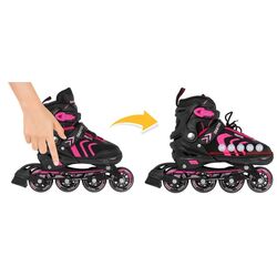 Patine cu rotile 2in1 SportTrike Port Skates 29-33 (Pink/Black) Thumb