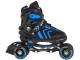 Роликовые коньки 4в1 SporTrike Inline Skates 29-33 (Black/Blue)