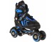 Роликовые коньки 4в1 SporTrike Inline Skates 29-33 (Black/Blue)