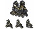 Роликовые коньки 4в1 SporTrike Inline Skates 29-33 (Black/Yellow)