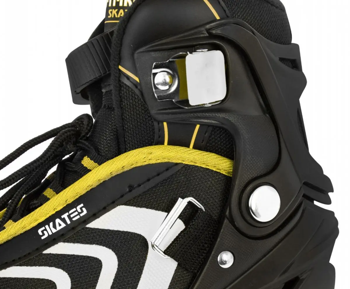 Роликовые коньки 4в1 SporTrike Inline Skates 29-33 (Black/Yellow) - 2