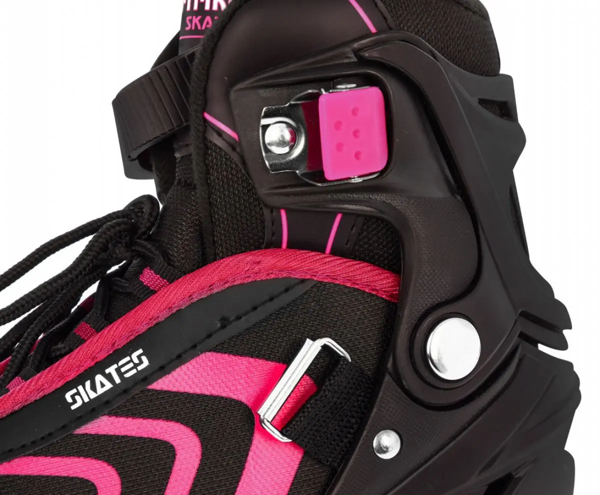 Patine cu rotile 4in1 SporTrike Inline Skates 34-38 (Black/Pink) - 2