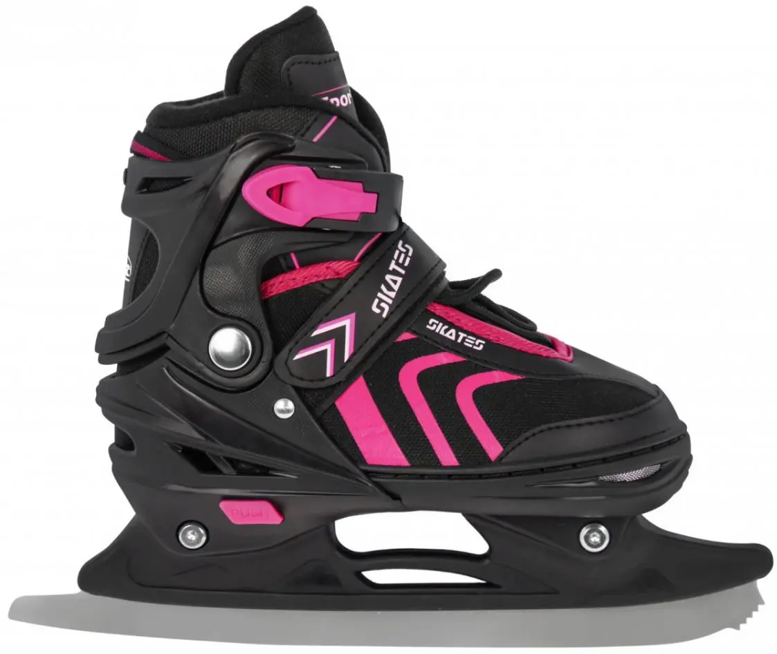 Patine cu rotile 4in1 SporTrike Inline Skates 34-38 (Black/Pink) - 8