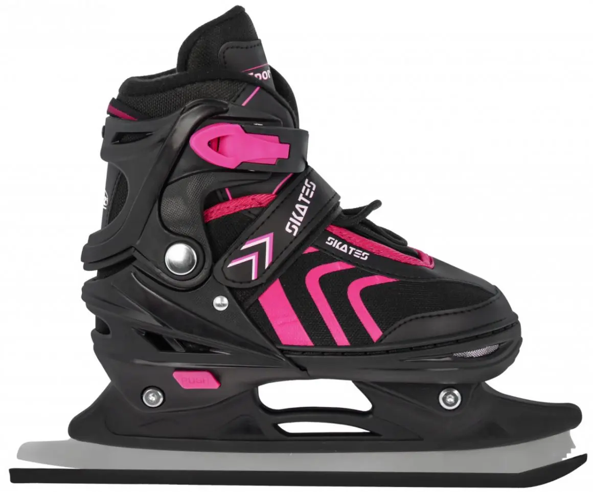Patine cu rotile 4in1 SporTrike Inline Skates 34-38 (Black/Pink) - 7