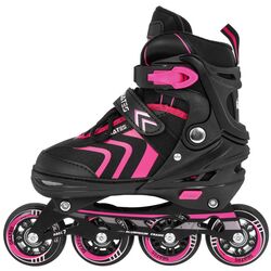Patine cu rotile 4in1 SporTrike Inline Skates 34-38 (Black/Pink) Thumb