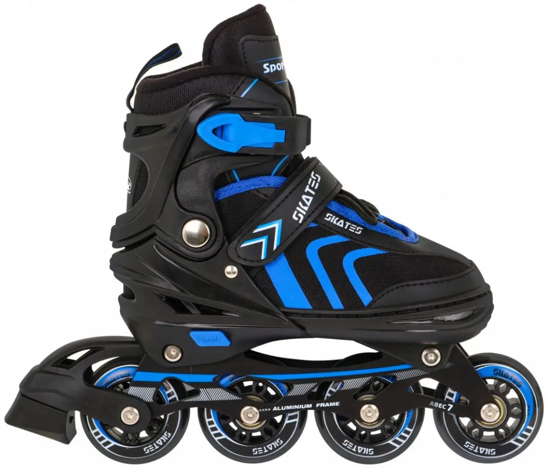 Patine cu rotile 4in1 SporTrike Inline Skates 39-43 (Black/Blue) - 2