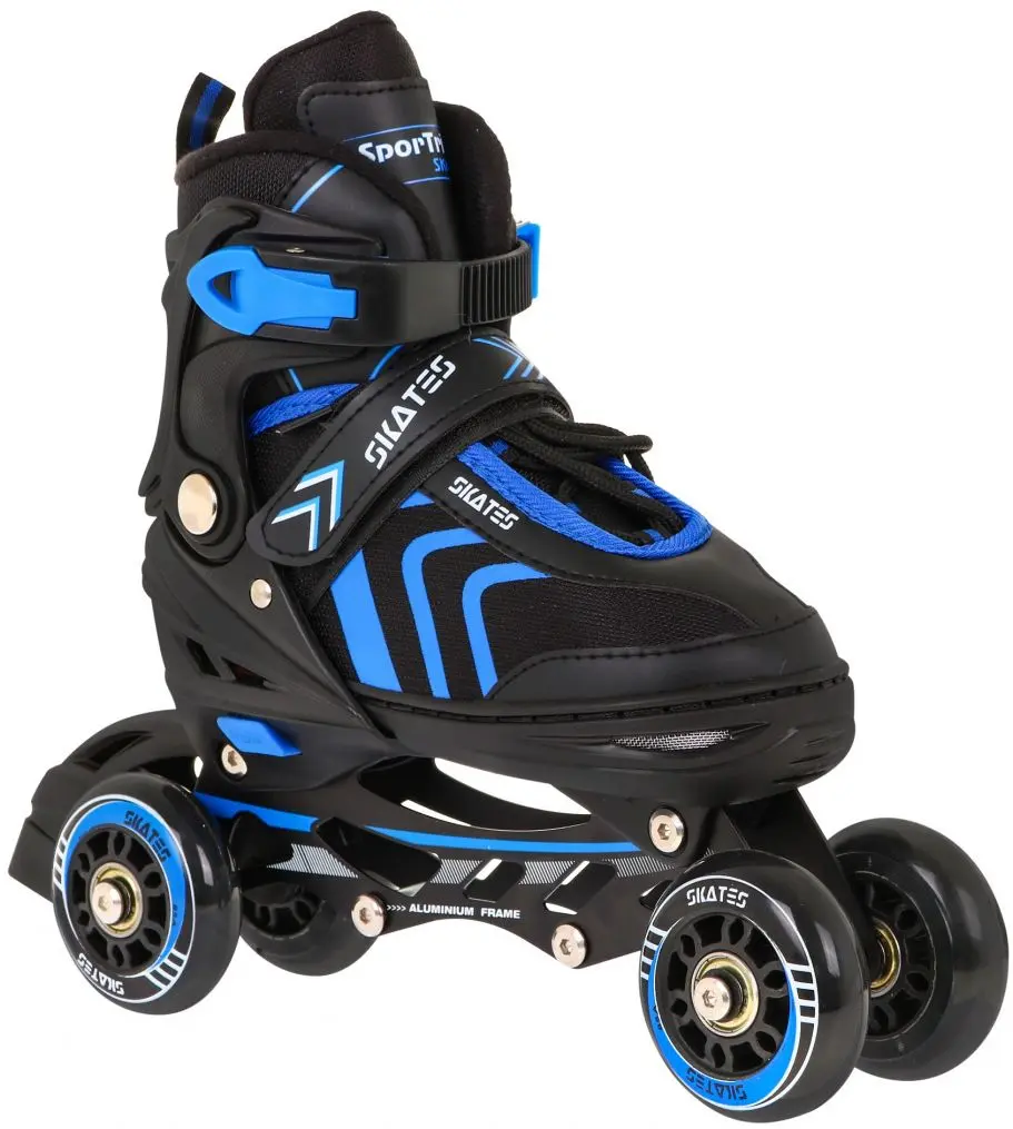 Patine cu rotile 4in1 SporTrike Inline Skates 39-43 (Black/Blue) - 12