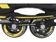 Роликовые коньки 4в1 SporTrike Inline Skates 39-43 (Black/Yellow)