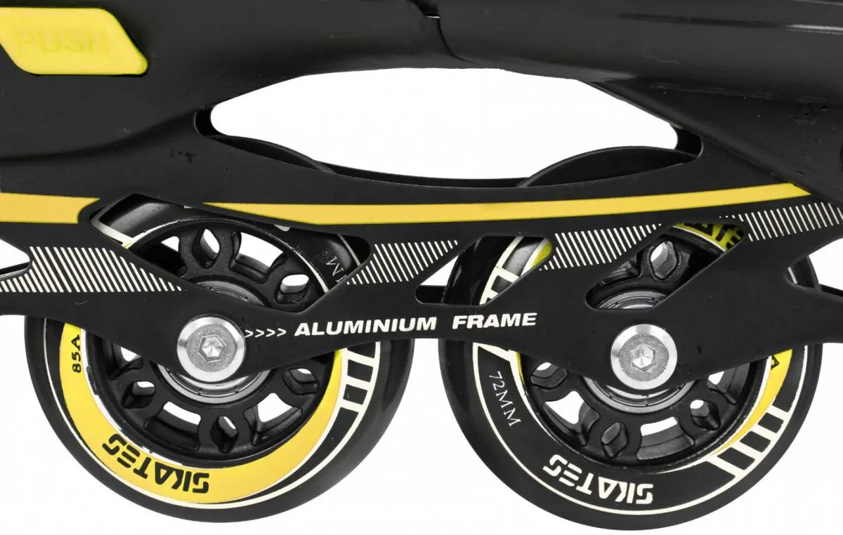 Patine cu rotile 4in1 SporTrike Inline Skates 39-43 (Black/Yellow) - 13