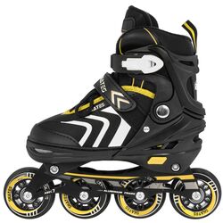 Patine cu rotile 4in1 SporTrike Inline Skates 39-43 (Black/Yellow) Thumb