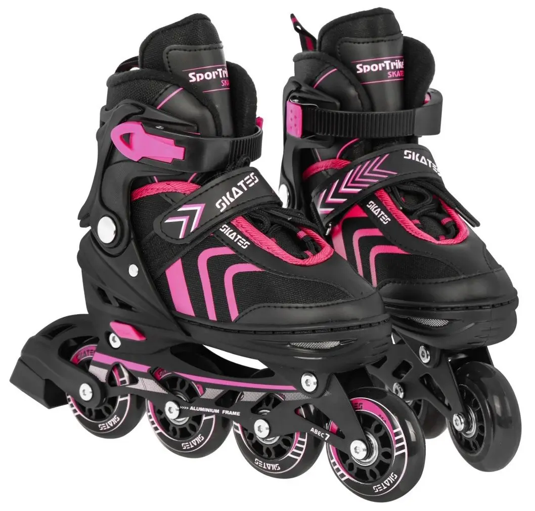 Patine cu rotile 2in1 SporTrike Port Skates 39-43 (Pink/Black)