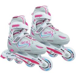 Роликовые коньки Sulov Ikki L 39-42 (White/Pink) Thumb