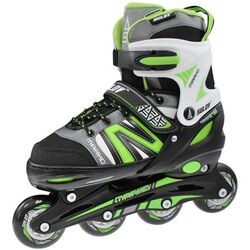 Patine cu rotile Sulov Marko S 31-34 (Black/Green) Thumb
