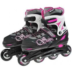 Patine cu rotile Sulov Sandy L 39-42 (Black/Pink) Thumb
