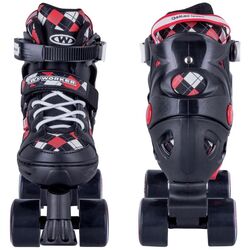 Patine cu rotile 2in1 Worker Denel 37-40 (Black/Red) Thumb