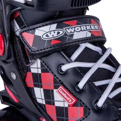 Patine cu rotile 2in1 Worker Denel 37-40 (Black/Red) Thumb