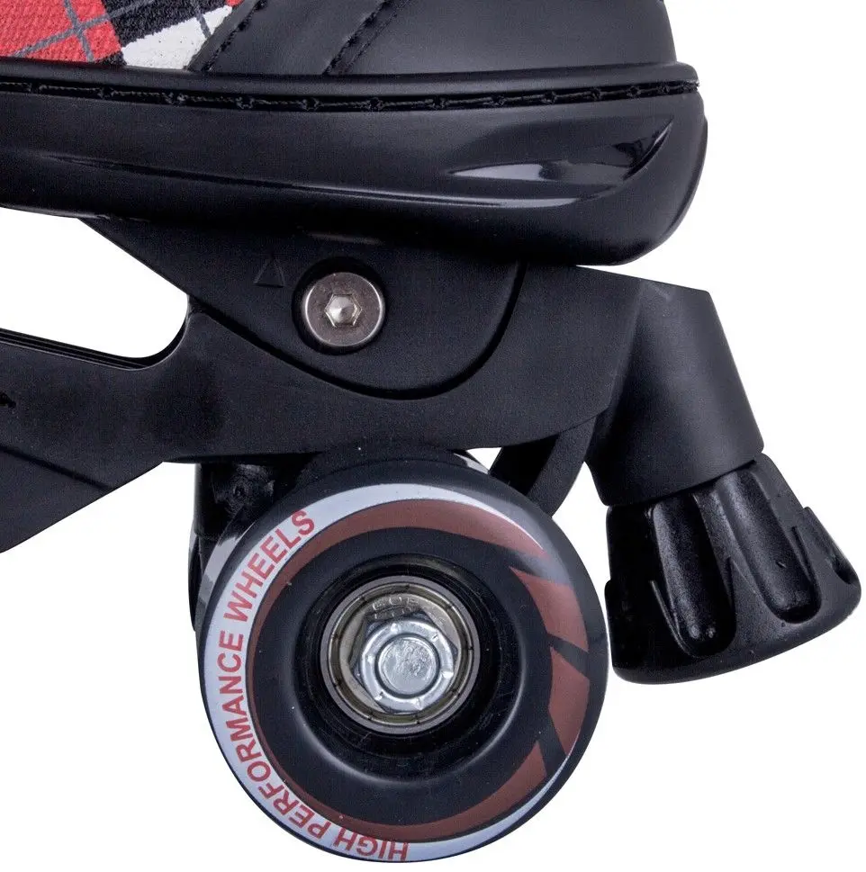 Patine cu rotile 2in1 Worker Denel 37-40 (Black/Red) - 10