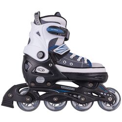 Роликовые коньки 2в1 Worker Gondo Blue 33-36 (White/Black) Thumb